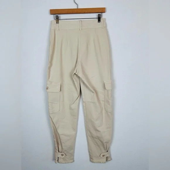 Aritzia Wilfred Free Modern Cargo Pant Gd Birch Light Tan 2 - Picture 9 of 14